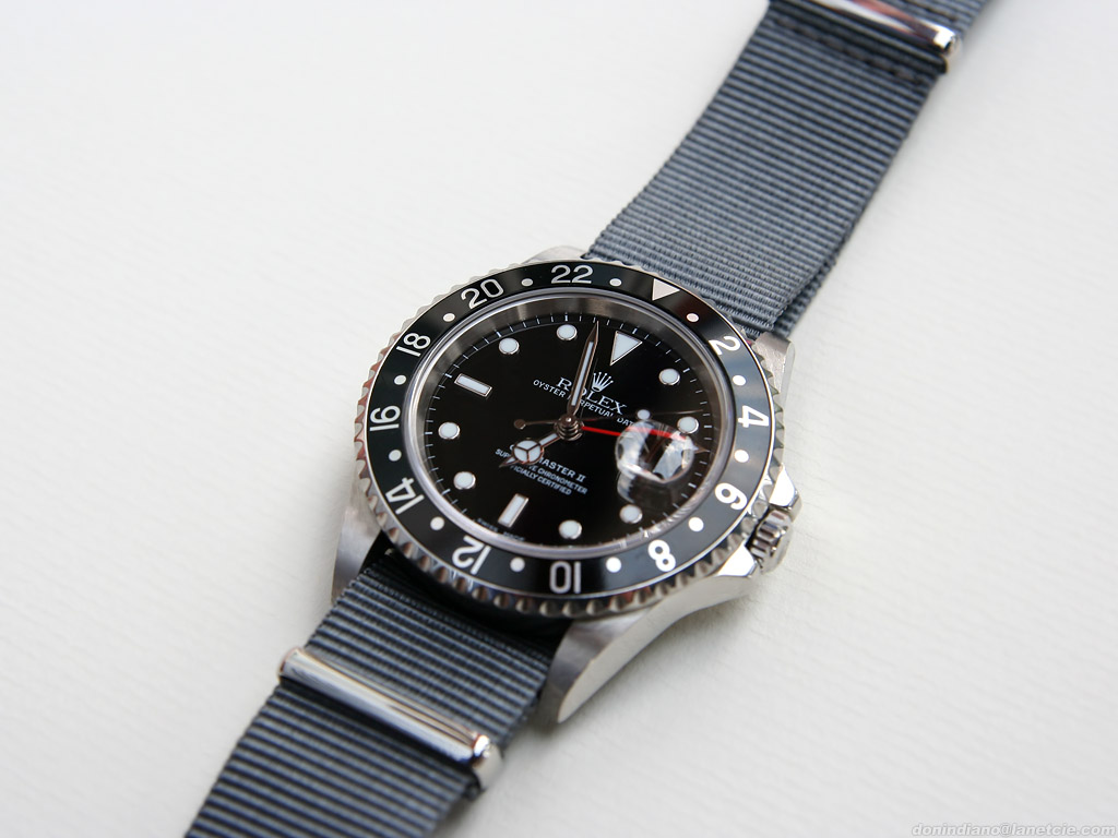 rolex gmt master nato strap